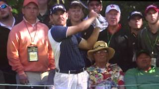 Louis Oosthuizen Hole in One at the Masters 16th hole! CRAZY HOLE IN 1