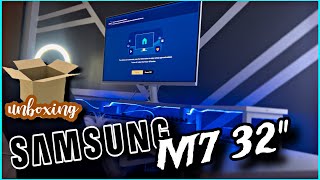 SAMSUNG M7 32” 4K SMART MONITOR | UNBOXING \u0026 REVIEW