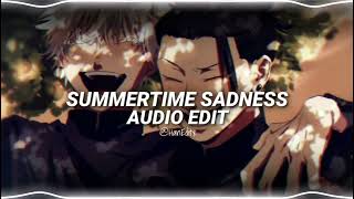 Summertime Sadness - Lana Del Rey [Edit Audio]