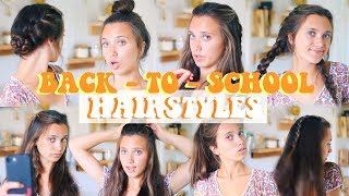 Back To School- 10 heatless hairstyles you will actually wear | Hannah Meloche