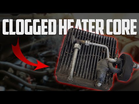 Will a clogged heater core cause overheating?
