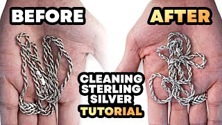 Secrets to Reviving a 7 Year Old Sterling Silver Rope Chain