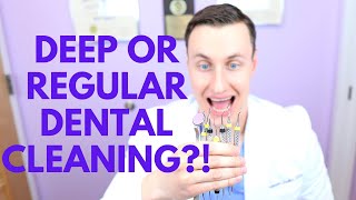 Deep Cleaning (SRP) vs Regular Cleaning (Prophy)