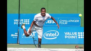 ATP Bengaluru Challenger : Mukund Sasikumar vs Blaz Kavcic Round 1 Highlights