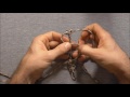 how to tie a cobra weave paracord cross step by step