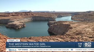 'Western Water Girl' raising awareness on water issues through social media