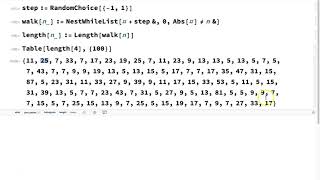 ListPlot with random walk data