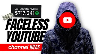 Top 6 $2500/Day Faceless YouTube Channel Ideas to start in 2024 (With Proof)