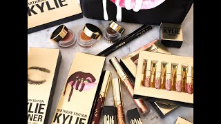 KYLIE JENNER NEW BIRTHDAY EDITION COLLECTION | PRODUCTS | SNAPCHAT STORIES 07-31