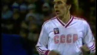 1987 USSR vs Iceland Euro 88 qualifying (part 1 of 4)