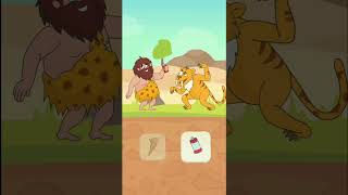 🐯சிங்கத்திடம் மாட்டிய முன் சாமி😅#new game #gamingvideo#shortsfeet #new video#comics bob tamil