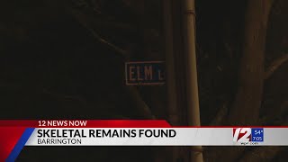 Human skeletal remains found in Barrington