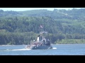 uss champion mcm 4 on columbia river @ kalama wa after portland fleet week events 6 8 15