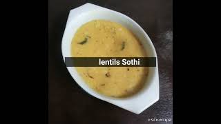 பருப்பு சூப் || Lentils Sothi/இலங்கை முறையில் ருசியான பருப்பு சொதி