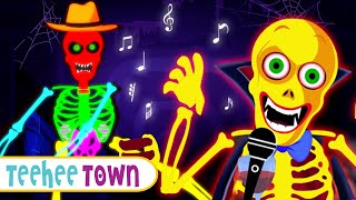 Skeletons Are Happy \u0026 They Know It | Midnight Musical Adventure Songs By Teehee Town