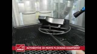 AIGLE - Manual Flocking Machine for Objects "Electropneumatic Flock Distributor – Mod. ESP1 & 1-B"