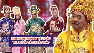 Ngọc Hoàng yêu cầu thay đổi cách báo cáo để trị các Táo tham nhũng | Táo Quân VTV hay nhất