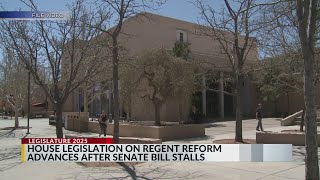 Bill on regent reform moves forward in the New Mexico Legislature