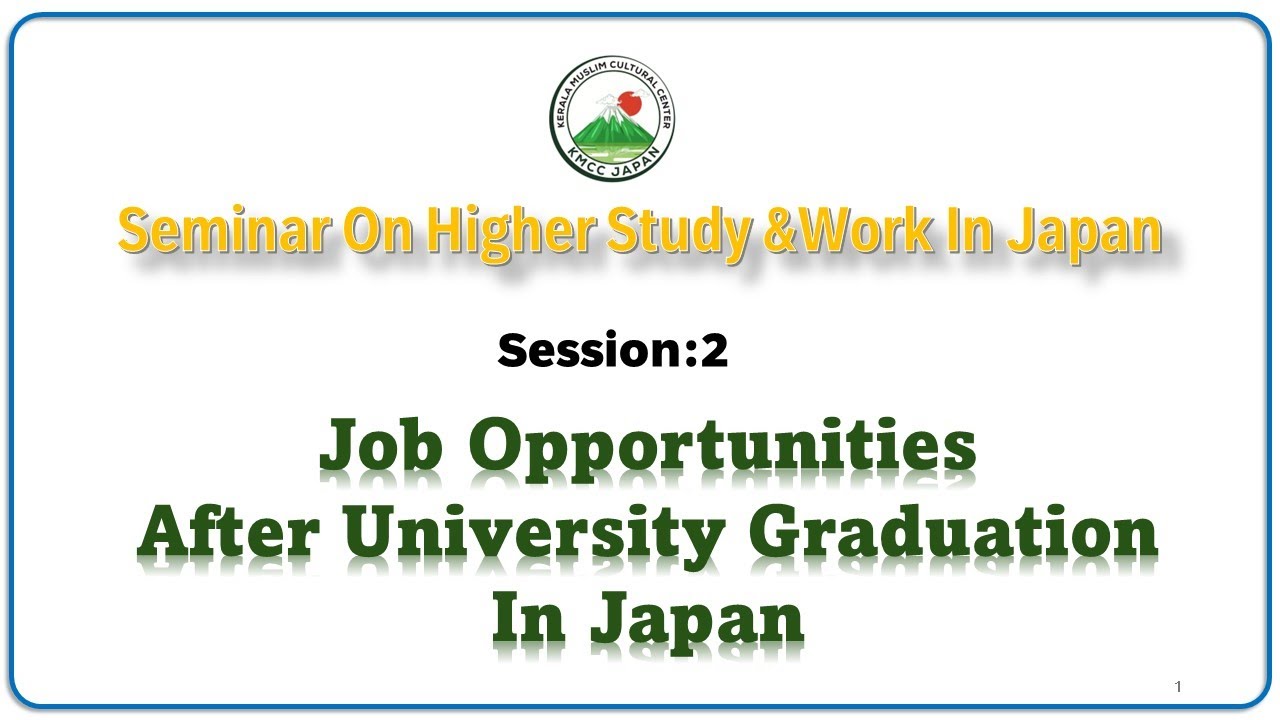 Part 2 Of 4 Seminar On Higher Study Work In Japan 2024 Nov 17