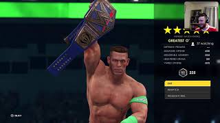 FIRST EVER WWE GAME ON STREAM!! (WWE 2K22) (LIVE STREAM)