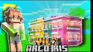 Ep#1/construi A primeira casa da Vila arco-íris/minecraft