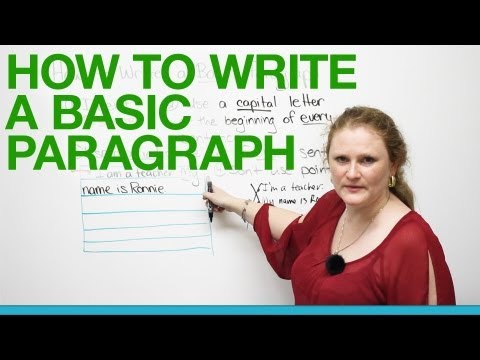 What is a 1 paragraph?