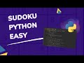 Made Sudoku on Python. Guide 2023