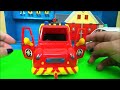 feuerwehrmann fireman sam fire latest rescue playset unboxing with fire engine and ambulance