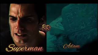 Superman & Adam shorts clips edit jot #youtubeshorts #adam #superman #dc #marvel