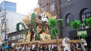 令和六年 恵美酒宮天満神社秋季例祭 本宮 清水屋台