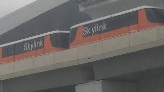 Riding the Skylink at the Dallas Ft. Worth airport