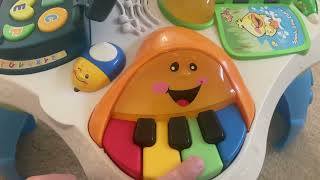 Fisher price laugh and learn activity table toy review