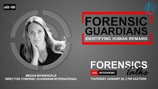 Identifying Human Remains | Forensics Talks EP76 | Megan Bassendale | CSI Crime Scene Investigation