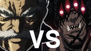 [원펀맨] 실버팽 VS 고케츠 누가 이길까? (Silver Fang vs Gouketsu)