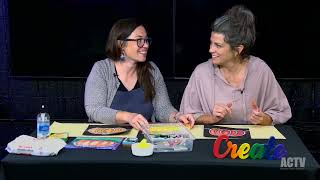 Art Class with Mrs. Ghouse (S2 Episode #4 - Oil Pastel Pumpkin Project)