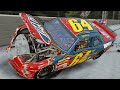 NASCAR PINBALL Is Insanely Destructive! Crazy Crashes At Talladega! - Wreckfest Nascar Mod