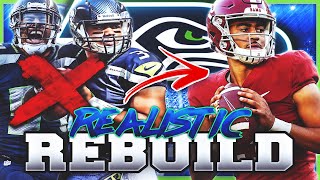 Seattle Seahawks REALISTIC REBUILD | Bryce Young Replaces Russell Wilson! | Madden 22 Franchise