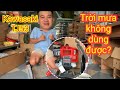 Giải đáp những thắc mắc về Kawasaki TJ53 và bộ cần mềm. TJ53 trời mưa dùng không được đúng hay không