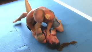 Michelle Steeves mixed wrestling