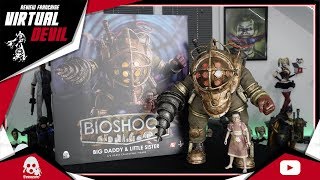 BIOSHOCK BIG DADDY ET LITTLE SISTER PAR THREEZERO ! UNBOXING ET REVIEW