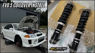 Mitsubishi EVO 5 - BC Racing Coilover Install