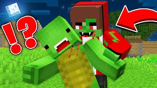 Why Zombie JJ bite Mikey in Minecraft? - Maizen