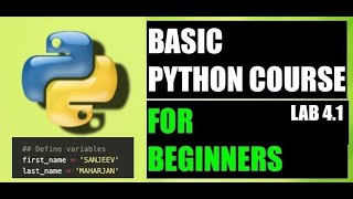 Basic Python Course for Beginners - Lab 4.1 Loop in List (Nepali)