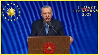Cumhurbaşkanı Erdoğan 14 Mart Tıp Bayramı etkinliğinde konuştu