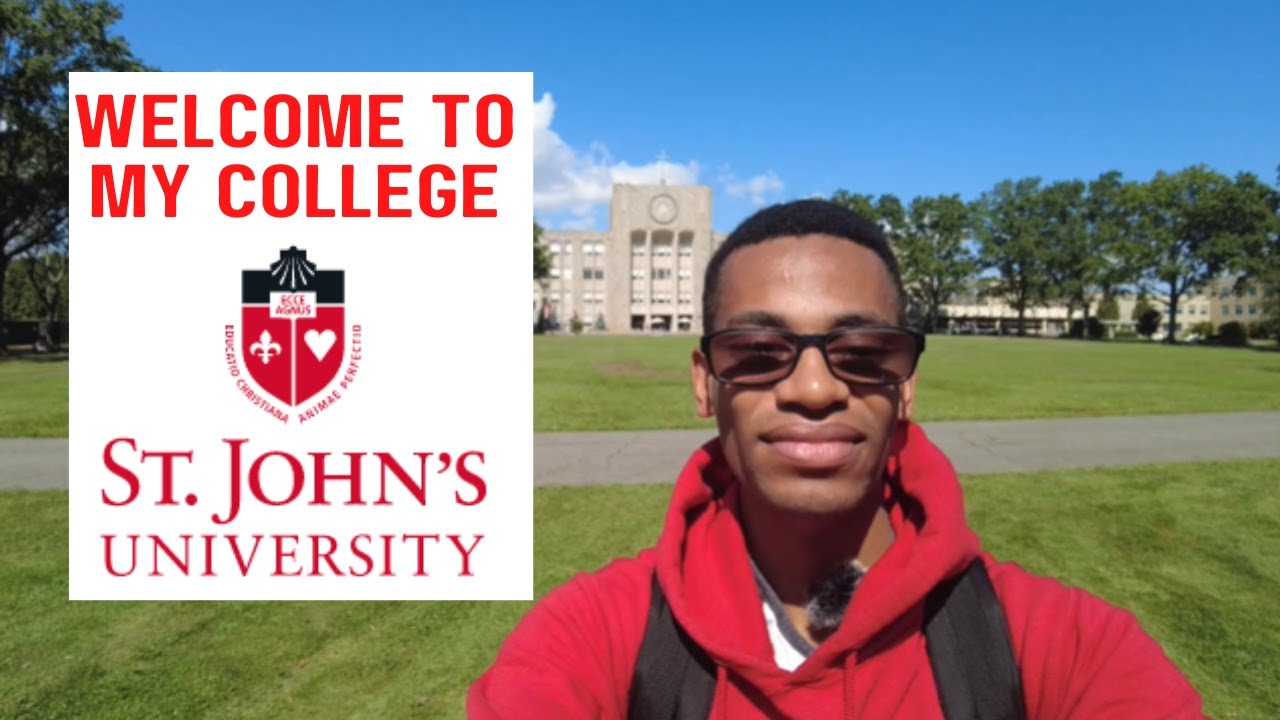 WELCOME TO MY COLLEGE | St John's University Campus Tour | SENIOR YEAR ...