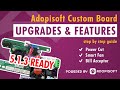 NEWEST ADOPISOFT Official Custom Board - Bill Acceptor & Fan Ready!