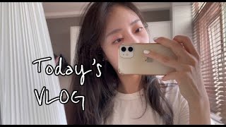 발레강사 Vlog_출근전, 출근후/토슈즈 부시기,하루종일 발레홀