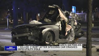 1 killed, 2 injured in early-morning crash on Northwest Side