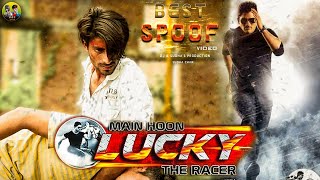 Lucky The Racer Spoof | Allu Arjun Tree Fight scene Ravi Kisan | Sudha Chan | Dj Golu 420 |Action