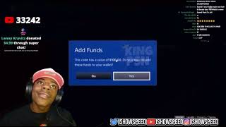 IShowSpeed Found The Person Who Stole His 100$ PSN Card 😂